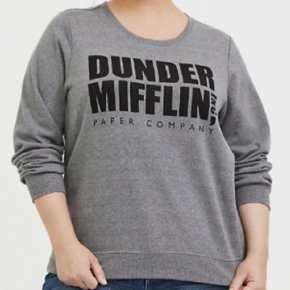 Torrid "The Office" Fleece Sweatshirt NWT Size 00X - Picture 2 of 6